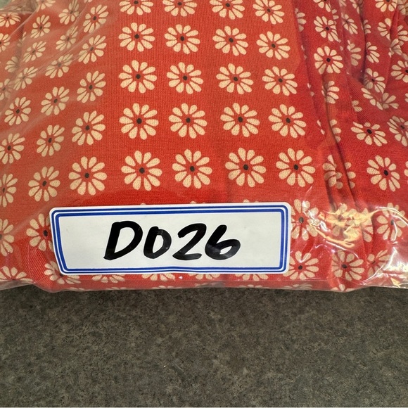 Maeve Anthropologie Tangerine Brianne Floral Print Scoop Neck Midi Dress Size 3X - Picture 12 of 12